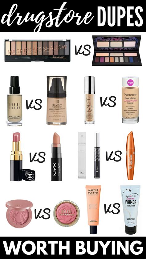 best makeup dupes